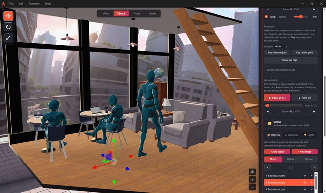 3D Character Animator screenshot