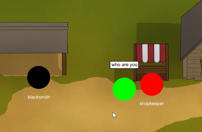 NPC Chatbot screenshot
